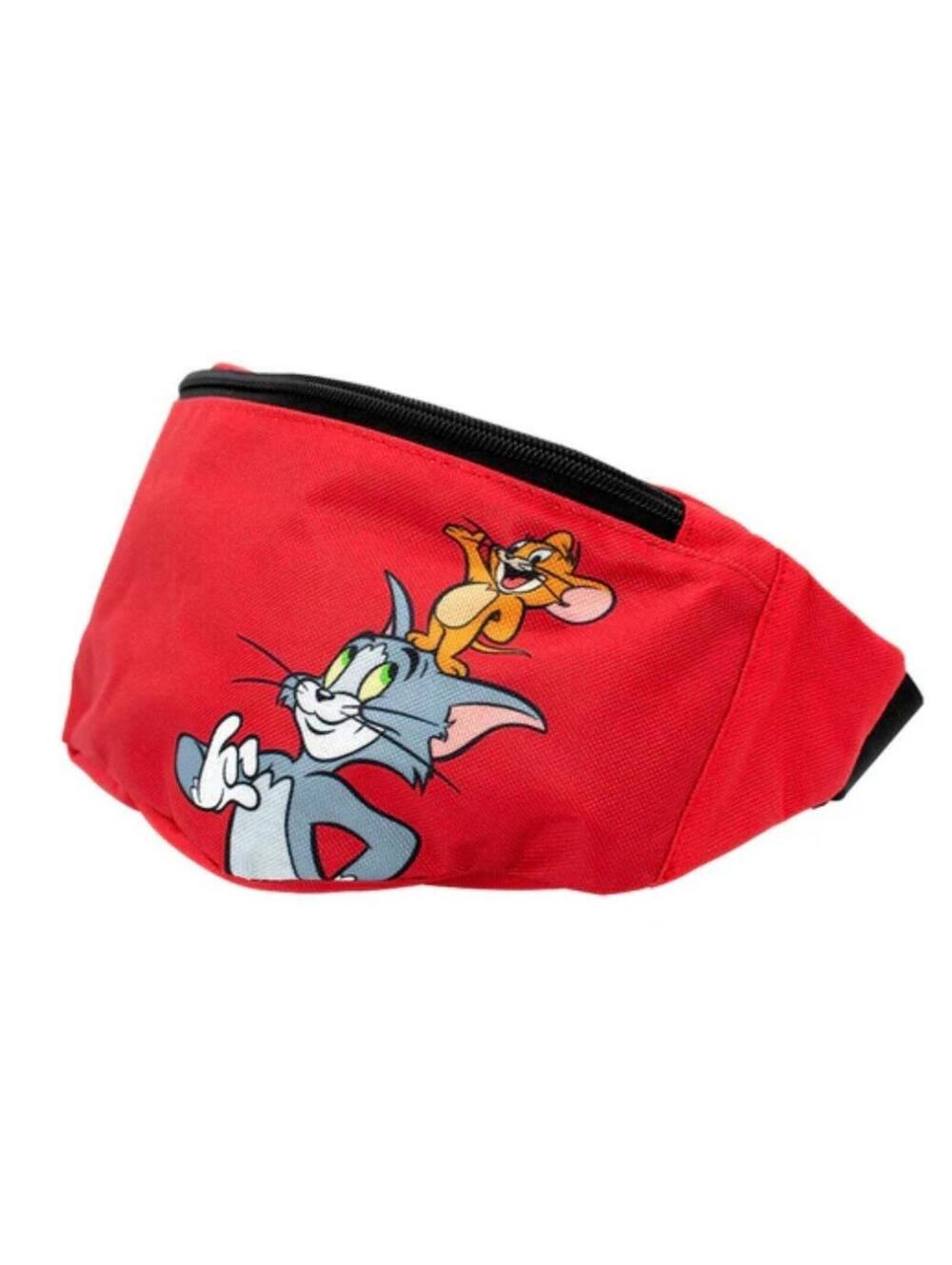 TOM AND JERRY RED FANNY WAIST PACK BELT BAG BUCKLE-DOWN NEW WITH TAGS
